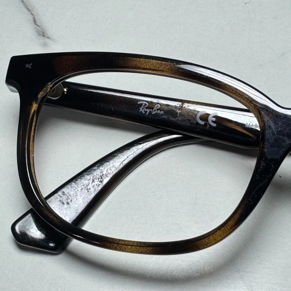 Ray-Ban RB 1584 3685 Havana Tortoise Eyeglasses Frame 46-16-125 Designer Glasses